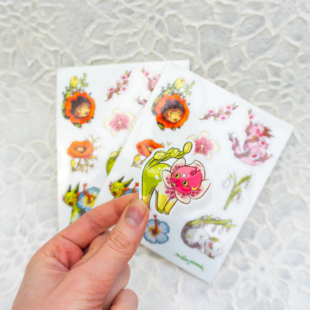 Sprouts Sticker- & Postkarten-Set
