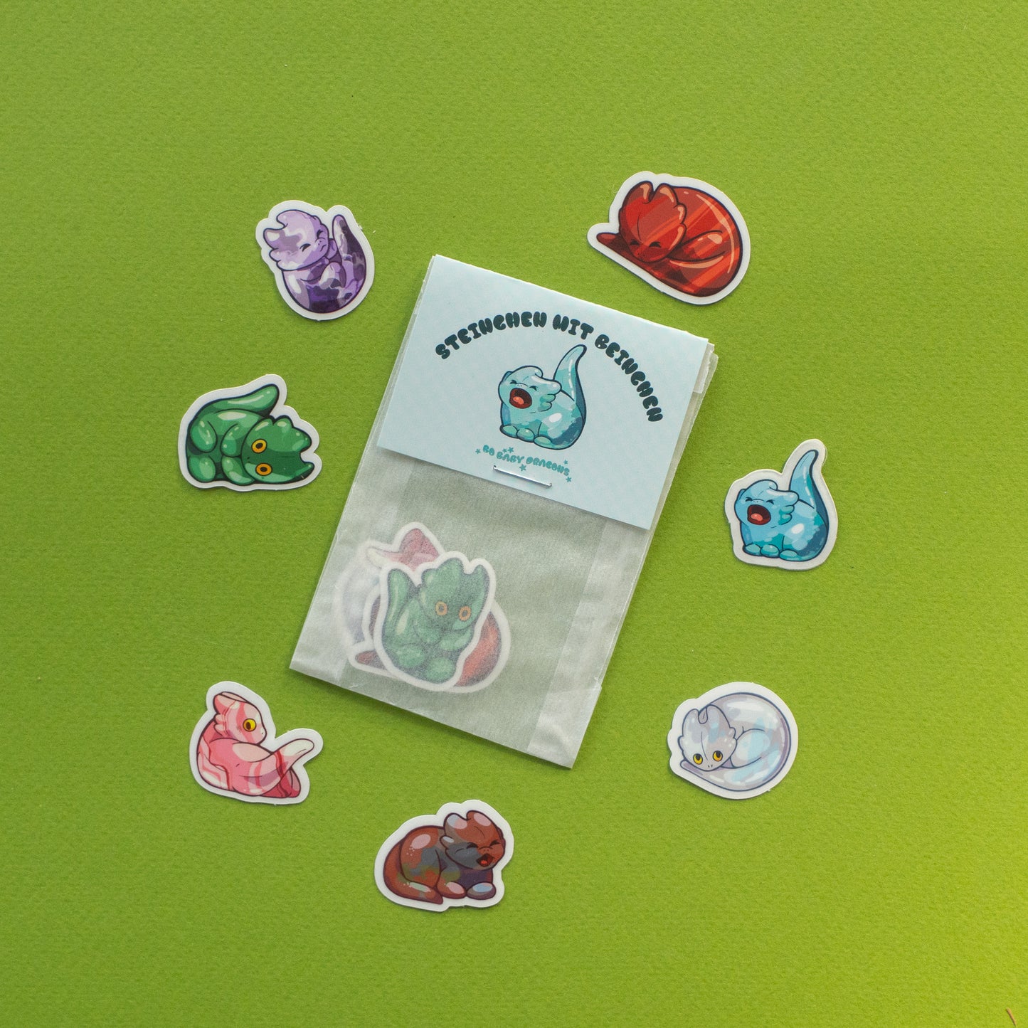 Steinchen mit Beinchen - Sticker Pack